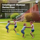 Guudgo 10x Optical Zoom Solar Security Camera Outdoor Dual-lens Wireless PTZ Full Color Night Vision Two-Way Talk Human Detection Waterproof Surveillance Camera