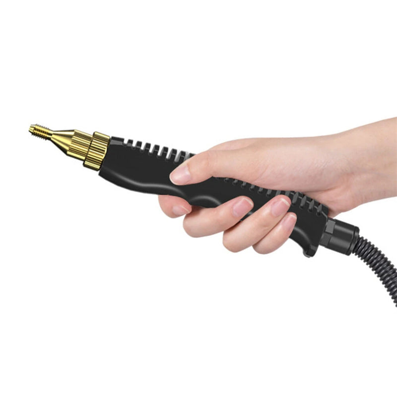 2500W High-Temperature High-Pressure Steam Cleaner 230V 901ml Capacity 4 Temperature Levels ABS Base for Kitchen Air Conditioner Cleaning