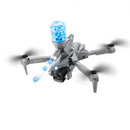 XKJ K11 MAX Three Camera WiFi FPV ESC 3 Lens with Water Bombs Launcher Optical Flow Positioning Brushless Foldable RC Drone Quadcopter RTF