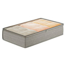 4PCS Large Capacity Under Bed Storage Bags Containers Space Saving Clothes Blanket Organizer Foldable Underbed Storages Bins