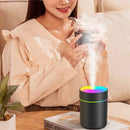 Tevorex Colorful Desktop 180ml Air Humidifier Aroma Diffuser Mini Essential Oil Purifier Aromatherapy Mist Maker Lights Humidifier for Home Bedroom