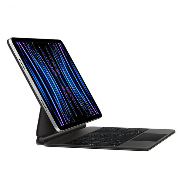 Multi-language Tablet Protective Keyboard Case with Touchpad for iPad Pro 11(M4) Foldable Backlight Keyboard Cover