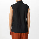 INCERUN Mens Textured V-Neck Sleeveless Tank Micro Sheer Comfortable Breathable Vest