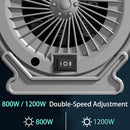 220-240V Mini Heater Desktop Small Heater for Home Office 1200W Portable Electric Heater Low Noise Dual-Speed Adjustment