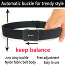 TUSHI 120cm Automatic Buckle Men Tactical Belt 1100D Nylon Thickened Hardened Double-layer Military Girdle for Outdoor Sports
