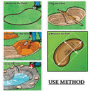 HDPE PVC Garden Fish Pond Liner Anti-Seepage Waterproof Heavy Duty Membrane Reinforced Landscaping Furniture Dust Cover