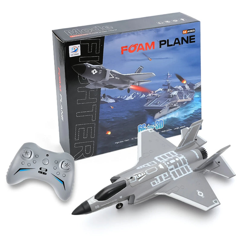 FX9635 F35 2.4GHz 4CH 330mm Wingspan EPP 6-axis Gyroscope Brushless Ducted Fan RC Airplane RTF for Beginner
