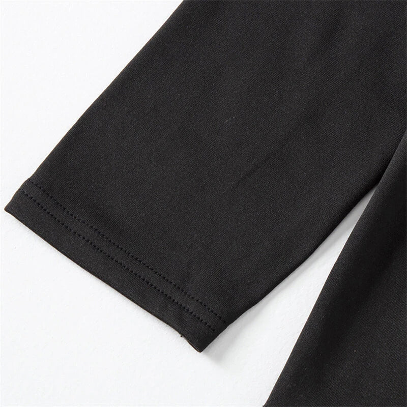 TENGOO Men's Thermal Underwear Set, Long johns set, Compression Thermal Base Layer Set, Moisture Wicking & Breathable Basic Long Sleeve & Letter Belt Leggings Winter Thermal Wear, Men's Thermal Clothing