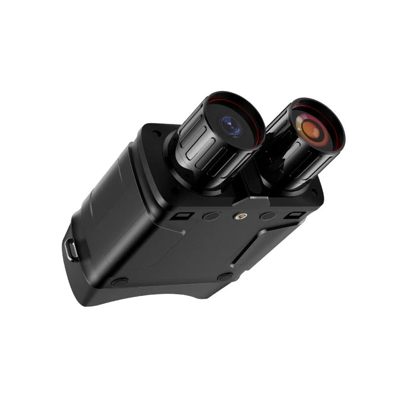 Night Vision Instrument 10X Zoom Night Vision Instrument 4-Inch Large Screen 5K Day And Night Dual Binoculars For Recording