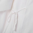 INCERUN Men Irregular Long Sleeve Shirts Fashion Solid Color Lapel Top for Men Spring Fall Large Size S-5XL