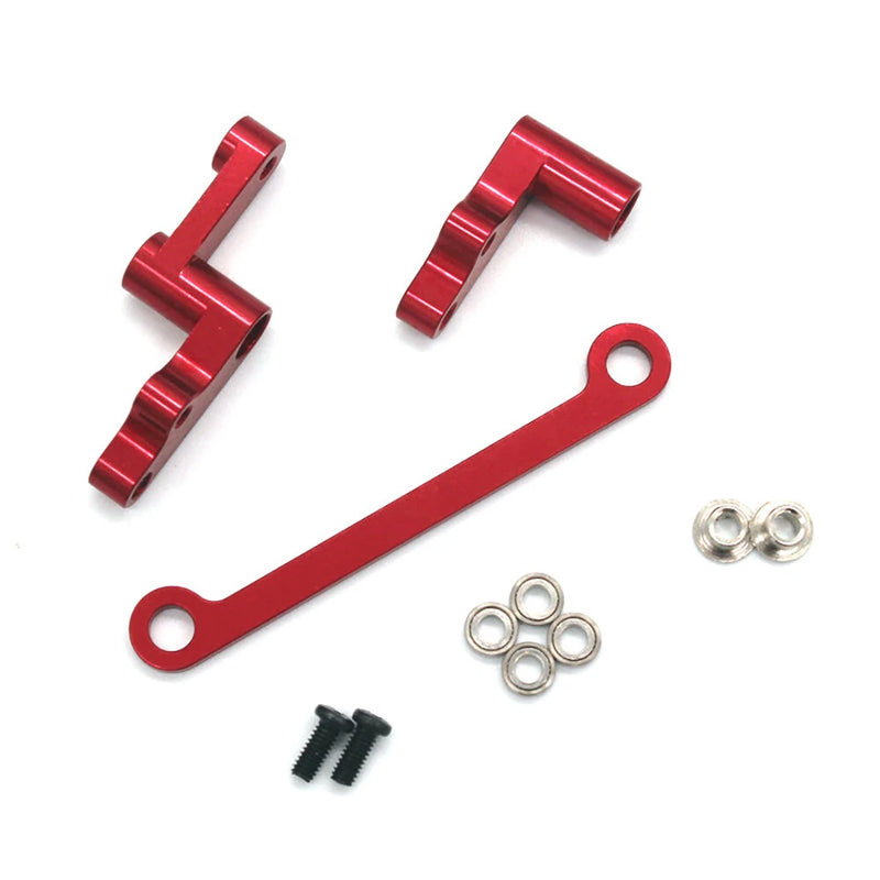 Metal Upgrade Accessories Steering Assembly For Wltoys 124008 124010 1/12 RC Car Parts
