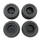 4PCS Upgraded Tires Wheels for Wltoys 144010 MJX 16208 16209 16210 SCY MNRC MN128 1/12 1/14 1/16 Monster Truck RC Cars Vehicles Models Spare Parts