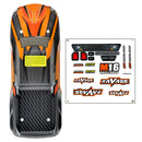 HBX Haiboxing 16889 16889A PRO 1/16 RC Car Parts Body Shell w/ Sticker Vehicles Models Spare Accessories M16-B002 M16039