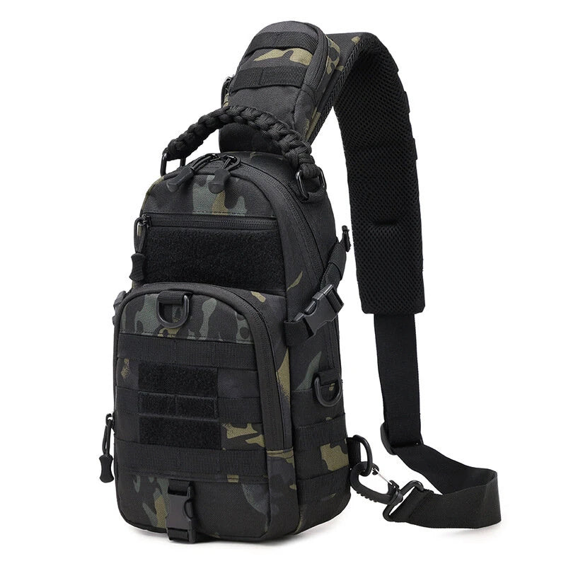 Men Fishing Chest Bag Fanny Pack Outdoor Sports Backpack Camping Hiking Climbing Cycling Shoulder Bag