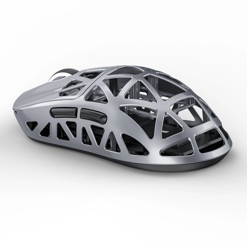 Attack Shark R3 Tri-mode Gaming Mouse Hollow Structure PAW3395 26000DPI 2.4G Wireless/BT5.2/Wired E-sports Gamer Mice Lightweight 46g Supports 8K Return Rate