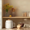 Littlelofa 1.6L Electric Cooker Household Mini Hot Pot 500W Cooking Pot For 1-2 People Home Kitchen Dormitory