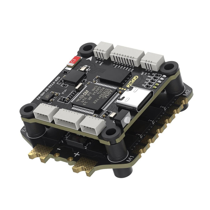 30.530.5mm GEPRC TAKER F722 BT HD V3 Flight Controller 3-6S 60A 8Bit  4In1 Brushless ESC Stack for RC FPV Racing Drone