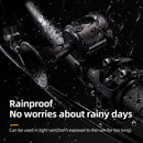 ROCKBROS EH-2PLUS 120dB Electronic Bicycle Bell Ring High Sound IPX4 Waterproof Horn Cycling Safety USB Charging Mini Bike Alarm Warning Bell for Road Mountain Electric Kids Bike