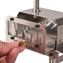 Portable Mini Stainless Steel Outdoor Wood Stove,Decorative Incense Holder for Christmas Tree and Elk Table Ornament for Camping Hiking