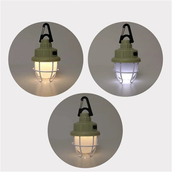 LED Camping Lantern, Battery Powered Lights, Rechargeable Lanterns Vintage Style, Classic Table Lantern Decor with Dimmable Control,Portable Outdoor Hanging Tent Light