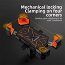 ROCKBROS 4.5''-7.2''Bicycle Phone Handlebar Holder 360 Rotation 30 Tilt Auto Locking Shockproof Non-slip Motorcycle Electric Vehicle Bike Bracket