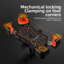 ROCKBROS 4.5''-7.2''Bicycle Phone Handlebar Holder 360 Rotation 30 Tilt Auto Locking Shockproof Non-slip Motorcycle Electric Vehicle Bike Bracket