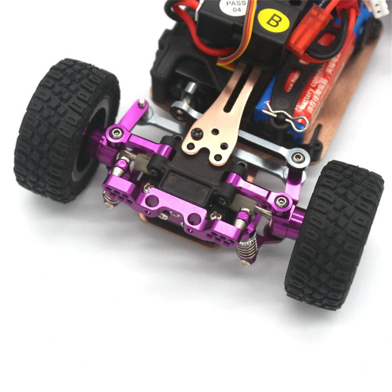 2PCS Upgraded Metal Steering Linkage Rod Servo Arm for Wltoys 284131 284010 284161 K989 K969 1/28 RC Cars Vehicles Models Parts