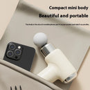 COSHARE Mini Muscle Massage Gun Portable Fascia Gun Electric Massage Gun 6-Speed Adjustable Fitness Muscle Relaxation Massager