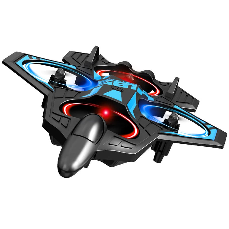 YLR/C YL85 YL86 WiFi FPV EPP Glider with LCD Screen Controller HD Camera Gliding Hovering Headless Mode 360 Rolling LED 2.4G RC Remote Control Drone Airplane Quadcopter Stunt Fighter RTF