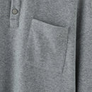 INCERUN Mens Color-Block Panel Long-Sleeve Pullover Hoodie Fashion Loose Fit Top with Chest Pocket in Spring Fall Winter