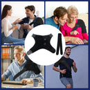 IPRee Portable Shoulder Support Heat Pad Adjustable 3-Level Settings Heating Electric Shoulder Wrap Heating Shoulder Support Belt for Men Women