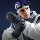 1Pair Outdoor Sports Waterproof Skiing Gloves Professional Thermal Warm Gloves Thick Windproof Snow Gloves Cycling Gloves