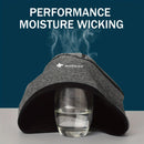 Wolfilist 1-Pack Unisex Breathable Thermal Cycling Skull Cap Winter Windproof Fleece Lined Full Coverage Headscarf Hat for Running Skiing Motorcycle Riding