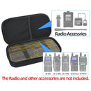 Walkie Talkie Carrying Case for UV-5RH UV-21 PRO UV-17 PRO UV-K5 PLUS UV-9R Pro High Quality EVA Water-Resistant Dustproof Radio Accessories Storage Bag