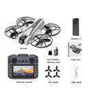 YLR/C YL05 WiFi FPV with 4.9inch LCD Screen Controller HD Dual Camera Electrically Adjustable Optical Flow Hover Circle Protection LED Brushless 2.4G 4CH 6-Axis Remote Control Toys RC Drone Quadcopter RTF