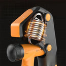 KALOAD 10-120KG Adjustable Hand Grip Strength Trainer Mechanical Counter Forearm Exerciser Power Strengthener for Gym Fitness Equipment with Counting Function