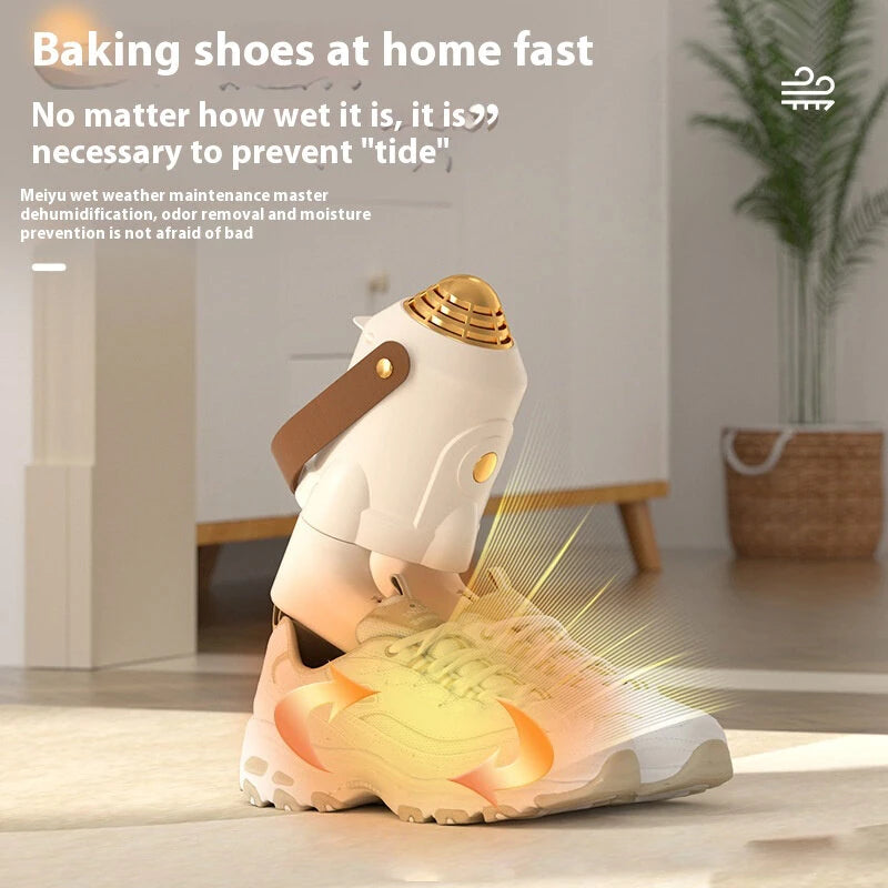 3 in 1 Shoe Drying Machine Foldable Rapid Clothes Dryer Intelligent Ultraviolet Sterilization Deodorization Shoe Drying Winter Foot Warmer