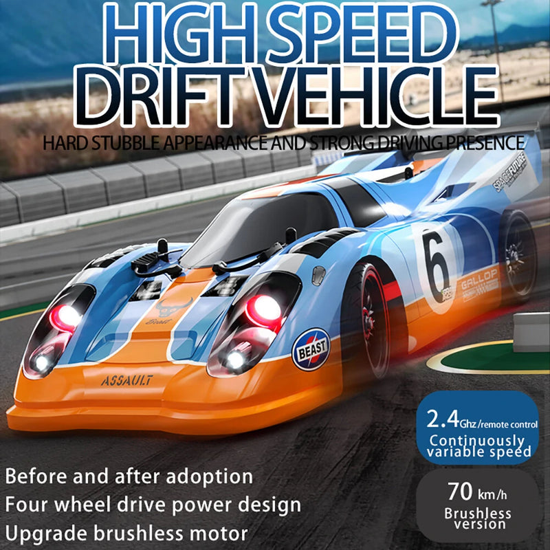 ZLL SG918 PRO/MAX 1/16 2.4G 4WD 60km/h Brushed/Brushless Drift RC Car LED Light High Speed Full Proportional Racing On-Road Vehicles Model RTR Toys