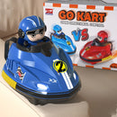 061 2.4G Two-player RC Bumper Car Parent-child Interaction Kart Drifting Collision Ejection Cool Lights Children Remote Control Toys