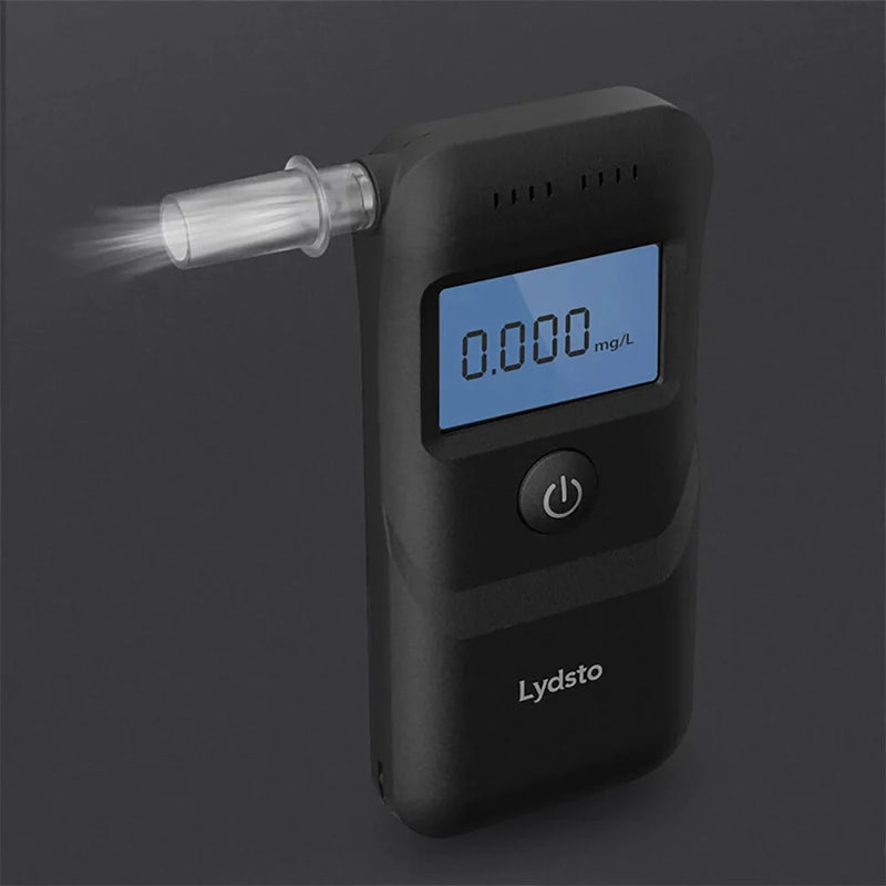 Lydsto Alcohol Tester Breathalyzer Drunk Driving Tester High Precision Detection Breathalyzer Device for Home Use with  LCD Screen Display