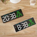 Multifunctional Clock Electronic Clock Simple LED Digital Clock USB Output Bedside Alarm Clock with 3 Level Adjustable Brightness