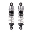 2PCS Upgraded Aluminum Capped Oil Filled Shock Absorber Damper for HBX 16889 1602 1/16 RC Car Parts M16100A