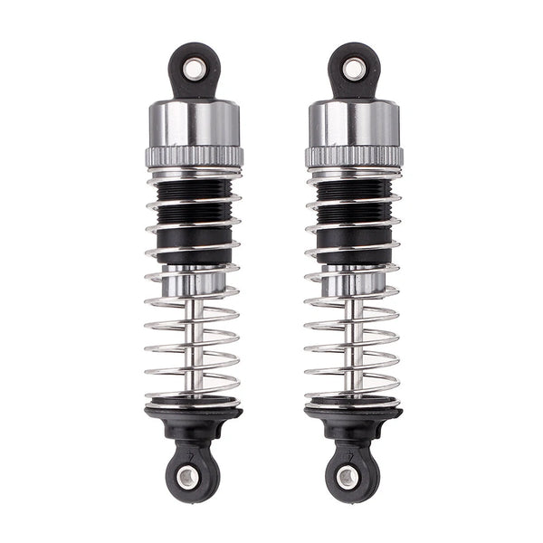 2PCS Upgraded Aluminum Capped Oil Filled Shock Absorber Damper for HBX 16889 1602 1/16 RC Car Parts M16100A