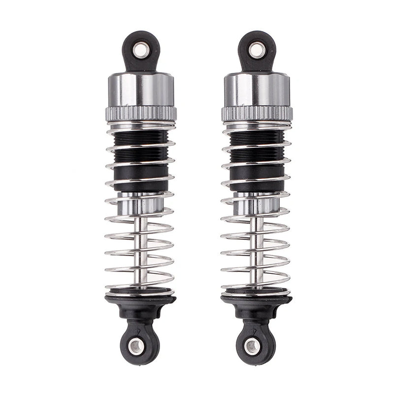 2PCS Upgraded Aluminum Capped Oil Filled Shock Absorber Damper for HBX 16889 1602 1/16 RC Car Parts M16100A