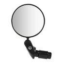 2pcs Bicycle Rear View Mirror Adjustable 360 Rotatable Convex Lens 360 Rotatable Handlebar Safety Mirror For MTB And Road Bike Reflector