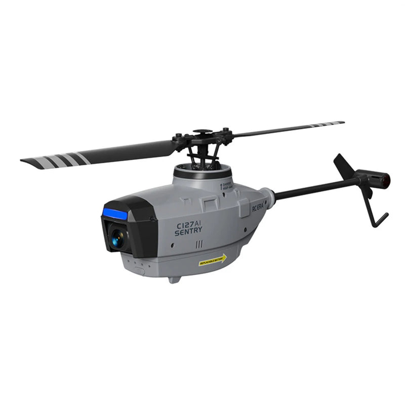 RC ERA C127AI 2.4G 4CH Brushless 6-Axis Gyro 720P Wide-angle Camera Optical Flow Localization Altitude Hold Flybarless Intelligent Hover RC Helicopter RTF