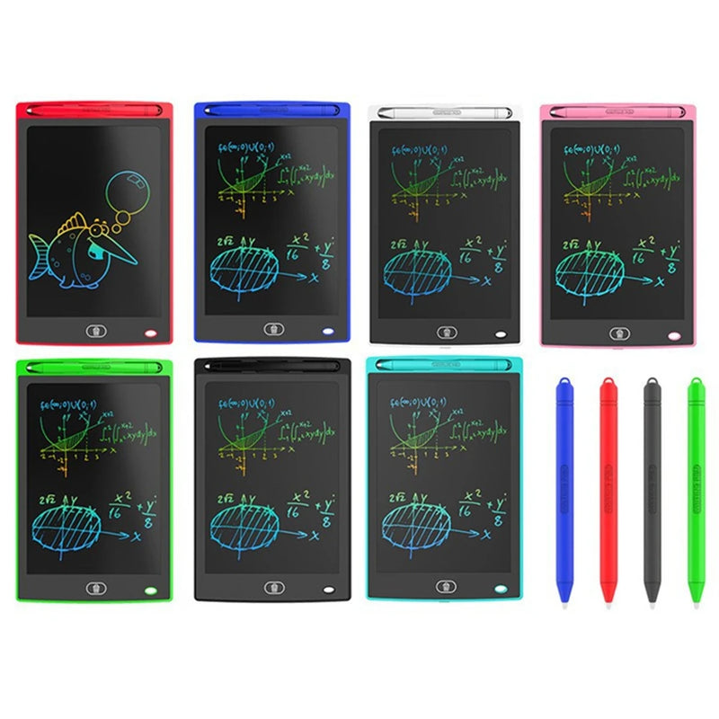 8.5/10 Inch LCD Writing Tablet Board Electronic for Children's Early Education Graffiti Painting Learning Handwriting