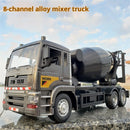 Ao Hai 3831E 3854E 3856E 3865E RTR 1/18 1/20 1/24 2.4G 8CH/12CH RC Car Alloy Excavator Crane Mixer Dump Flatbed Truck LED Light Sound Engineering Vehicle Desktop Toys Model Collection Gift For Boys