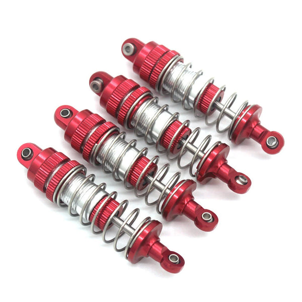 4PCS Upgraded Metal Parts Oil Filled Shock Asborbers Damper for MNRC MN128 MN86s G500 1/12 RC Cars Vehicles Models Spare Accessories
