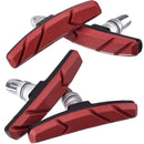 1 Pair Rubber Brake Pads Safety Grippy 2 Colour MTB Road Bike Parts for Cycling